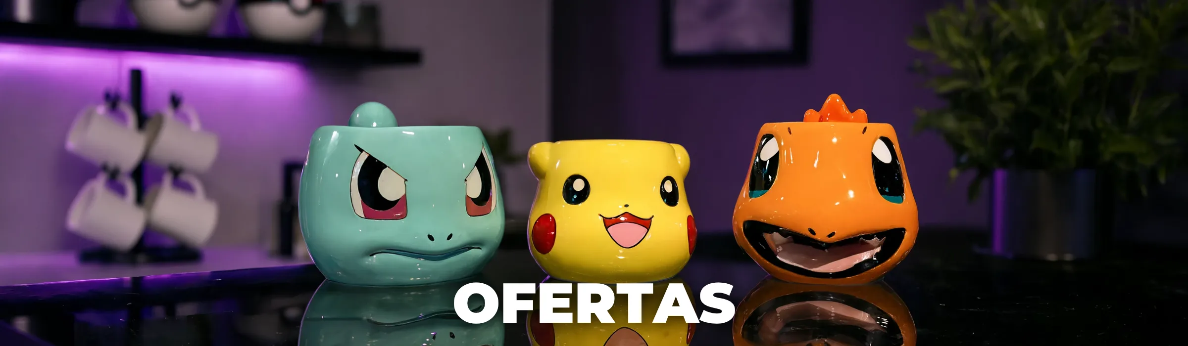 Ofertas en figuras Pokémon Bulbasaur Pikachu Charmander tienda geek TooGEEK