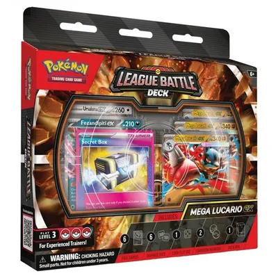 Mazo Mega Lucario ex League Battle Deck Pokémon TCG