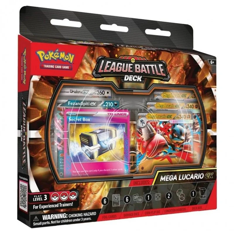 Mazo Mega Lucario ex League Battle Deck Pokémon TCG