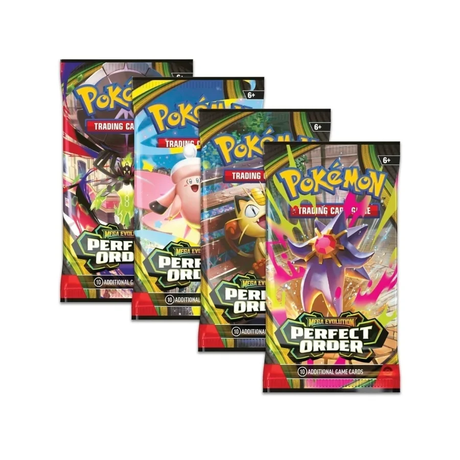 Sobre Cartas Pokémon Mega Evolution Perfect Order TCG