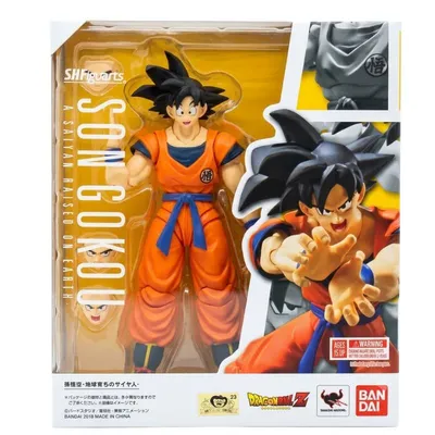 Figura Son Goku Saiyan Raised on Earth SH Figuarts Dragon Ball Z