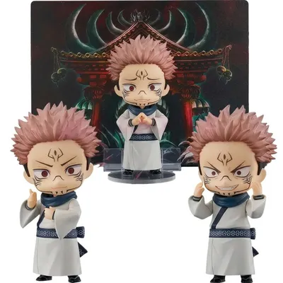 Figura Nendoroid Sukuna Jujutsu Kaisen con cabello rosa
