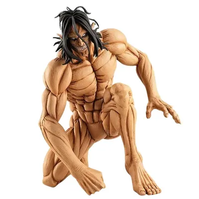 Figura Eren Titán Shingeki no Kyojin musculatura detallada