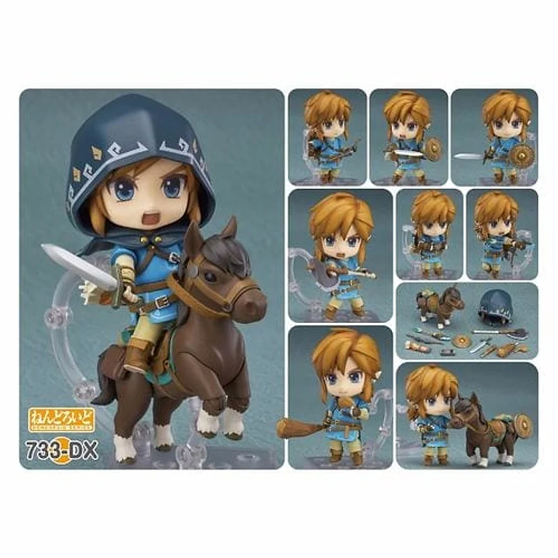 Figura Nendoroid Link Breath of the Wild DX con accesorios — The Legend of Zelda
