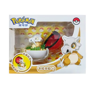 Set Pokémon Cubone con Pokébola y accesorios de colección
