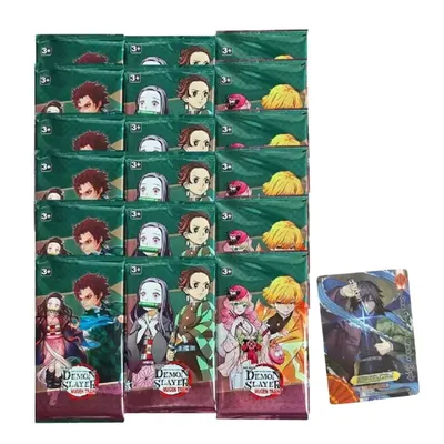 Set de cartas Kimetsu no Yaiba Demon Slayer con sobres coleccionables