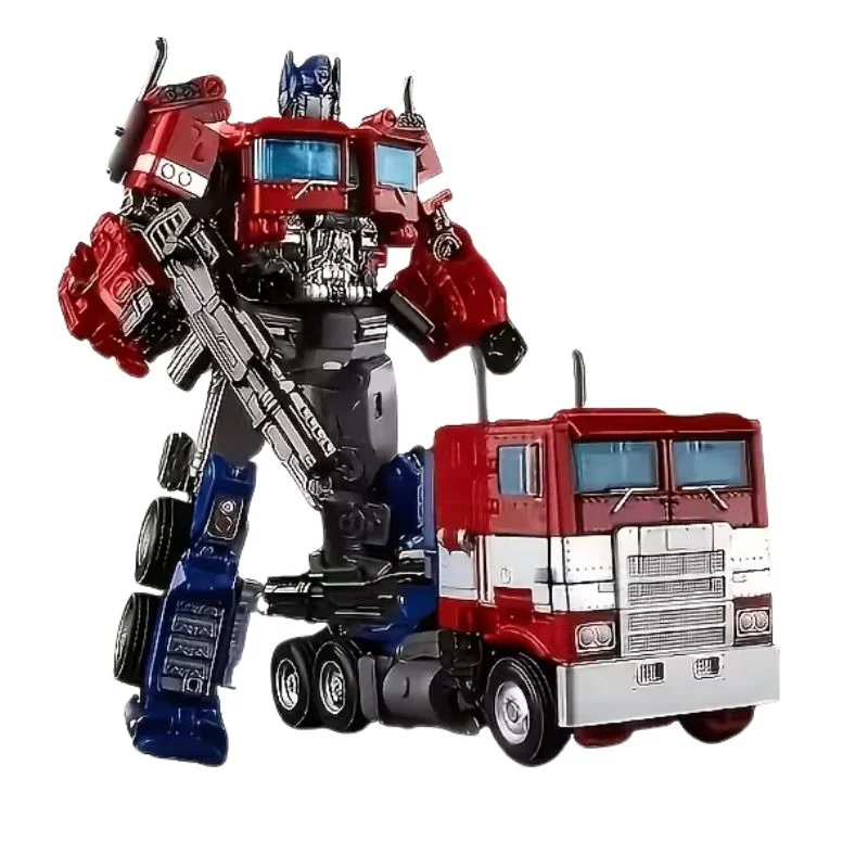 Figura Optimus Prime transformable en robot y camión — Transformers