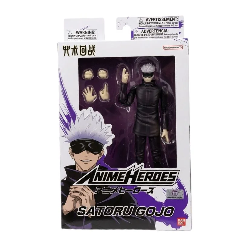 Figura Satoru Gojo Jujutsu Kaisen con partes intercambiables