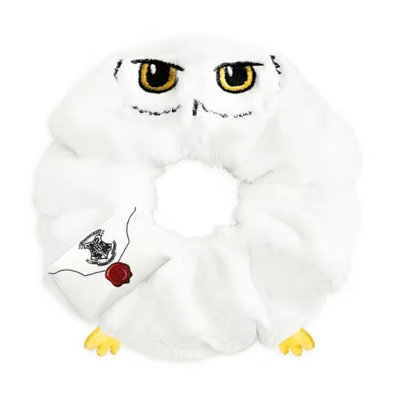 Banda elástica Hedwig blanca con ojos amarillos — Harry Potter