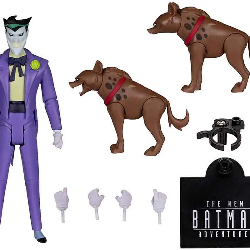 Figura articulada Joker con perros y accesorios — The New Batman Adventures
