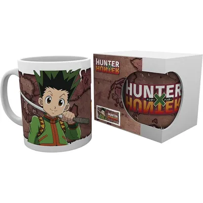 Taza Gon Freecss Hunter X Hunter con diseño del protagonista