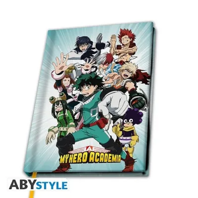 Cuaderno My Hero Academia Academia U.A. Con personajes principales