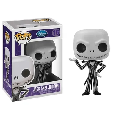 Funko Pop Jack Skellington con traje de rayitas El Extraño Mundo de Jack
