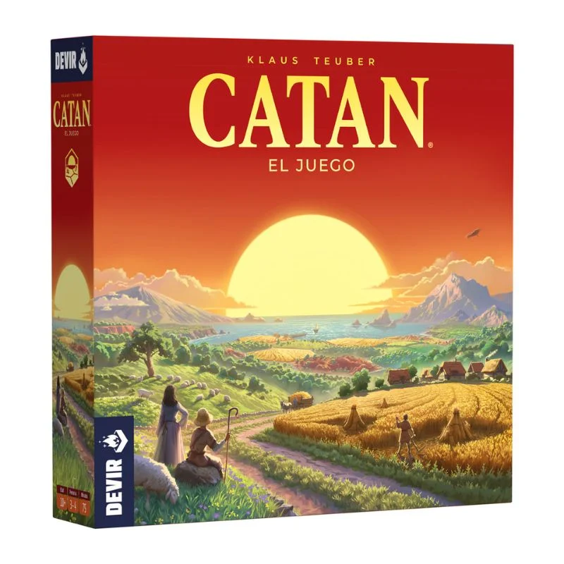 Juego de Mesa Catán El Juego Devir caja frontal
