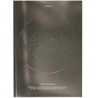 Libro Jimin Circle of Resonance con diseño en relieve