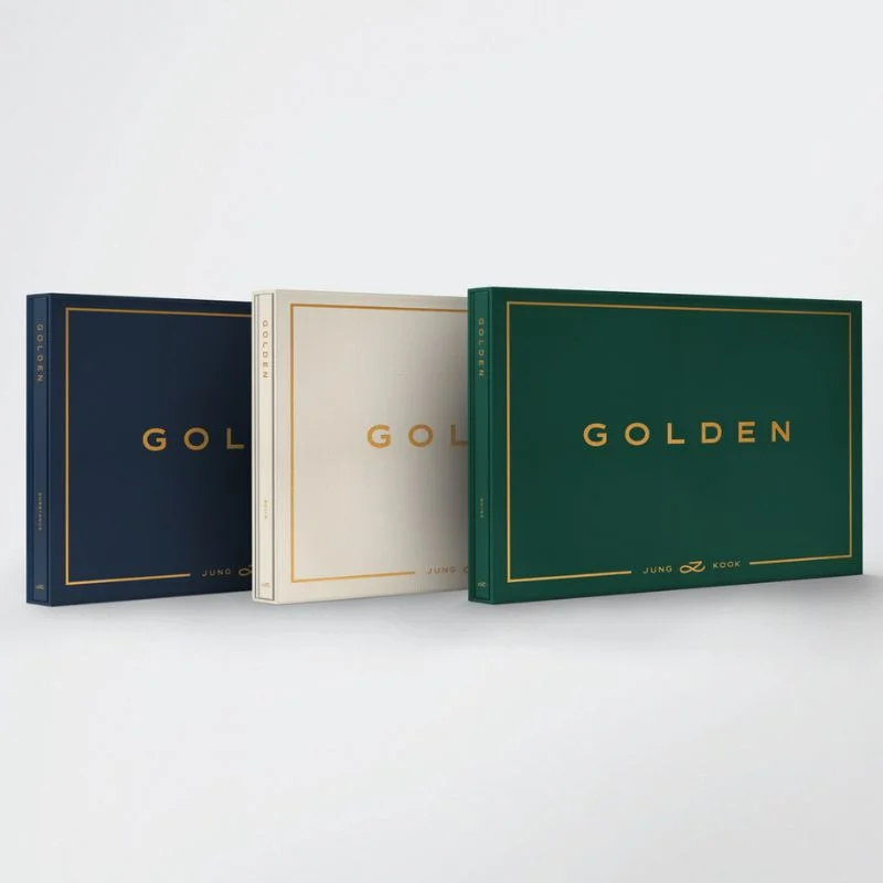 Libro Golden Jung Kook BTS edición de lujo
