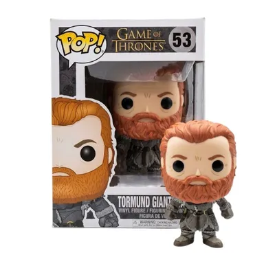 Funko Pop Tormund Gigante Juego de Tronos #53 con caja