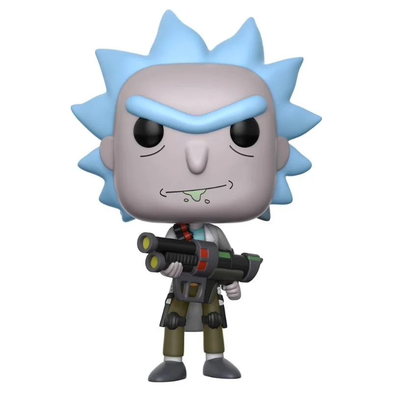 Funko Pop Rick Sanchez con pistola de plasma — Rick and Morty