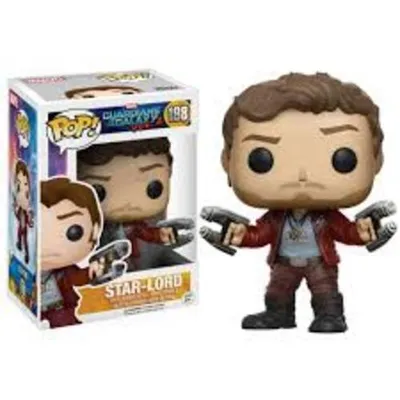 Funko POP Star-Lord Guardianes de la Galaxia con atuendo rojo