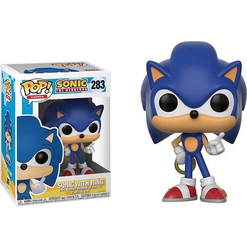 Funko POP Sonic con Anillo en caja oficial