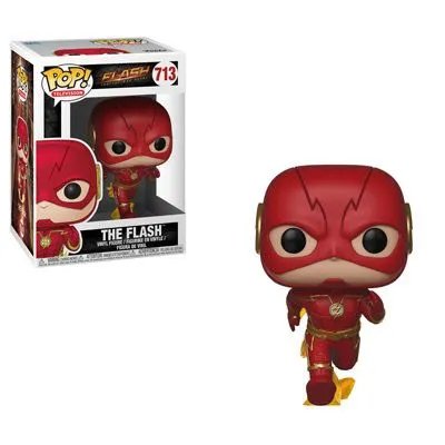 Funko POP Flash DC Comics corriendo en traje rojo