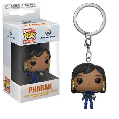 Llavero Funko POP Pharah de Overwatch con empaque