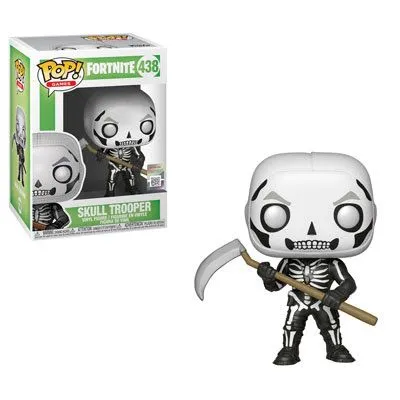 Funko POP Skull Trooper Fortnite 438 con cráneo y arma