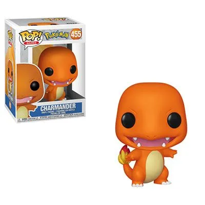 Funko POP Charmander Pokémon naranja con llama