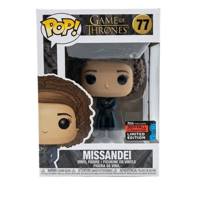 Funko Pop Missandei Game of Thrones edición limitada convención