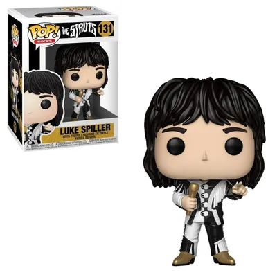 Funko Pop Luke Spiller The Struts con micrófono dorado