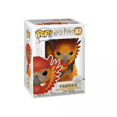 Funko POP Fawkes fénix rojo Harry Potter