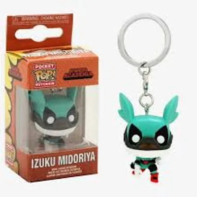 Llavero Funko POP Deku con traje de héroe de My Hero Academy
