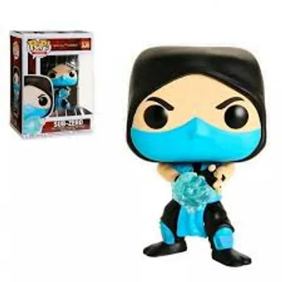 Funko POP Sub-Zero Mortal Kombat traje azul