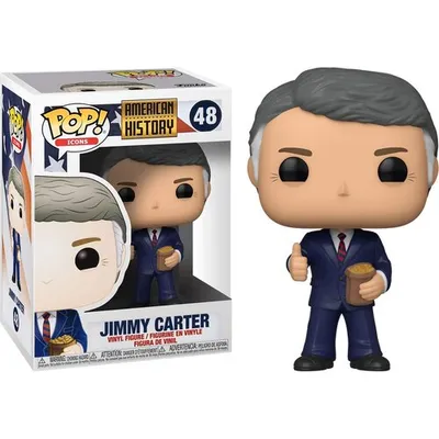 Funko POP Jimmy Carter con traje azul — American History