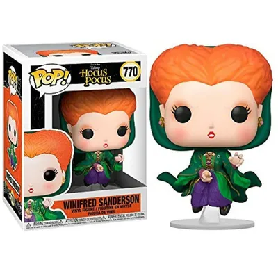 Funko Pop Winifred Sanderson voladora Hocus Pocus cabello naranja
