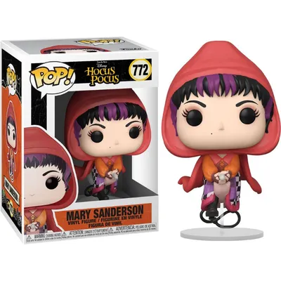 Funko Pop Mary Sanderson de Hocus Pocus con capucha roja