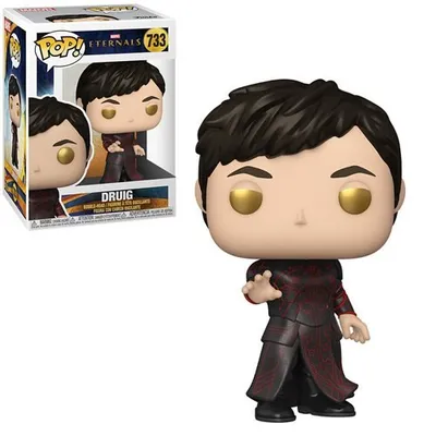 Funko POP Druig Eternals Marvel con ojos dorados