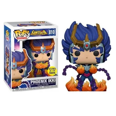 Funko Pop Phoenix Ikki Caballeros del Zodiaco brilla oscuridad