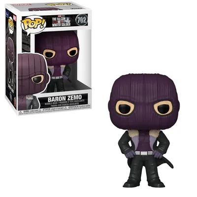 Funko POP Baron Zemo con traje púrpura — The Falcon and The Winter Soldier