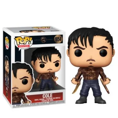 Figura Funko POP Cole de Mortal Kombat Movies con armas