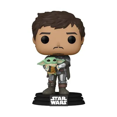 Funko POP El Mandalorian con Grogu de Star Wars