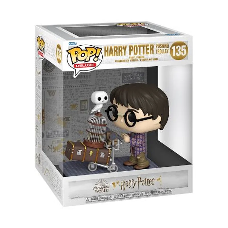 Funko Pop Harry Potter con carrito de plataforma 9¾ y accesorios