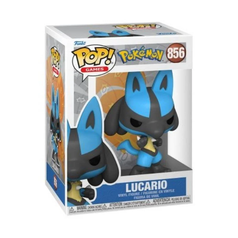 Funko Pop Lucario Pokémon #856 figura vinilo