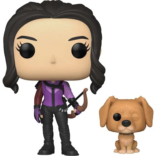 Funko Pop Kate Bishop con Lucky el perro — Marvel Hawkeye
