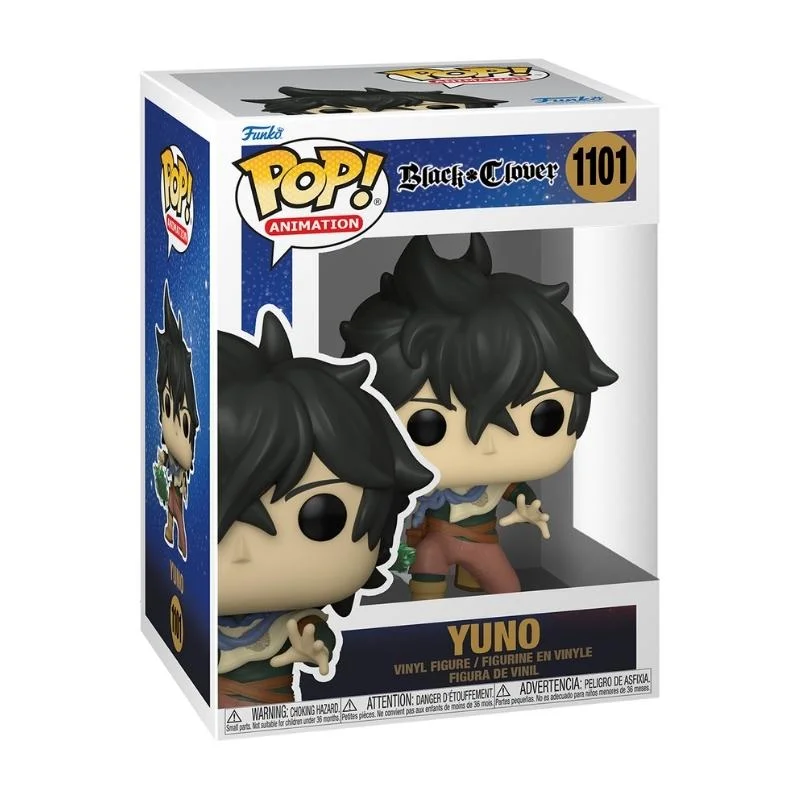 Funko Pop Yuno Black Clover figura vinilo número 1101
