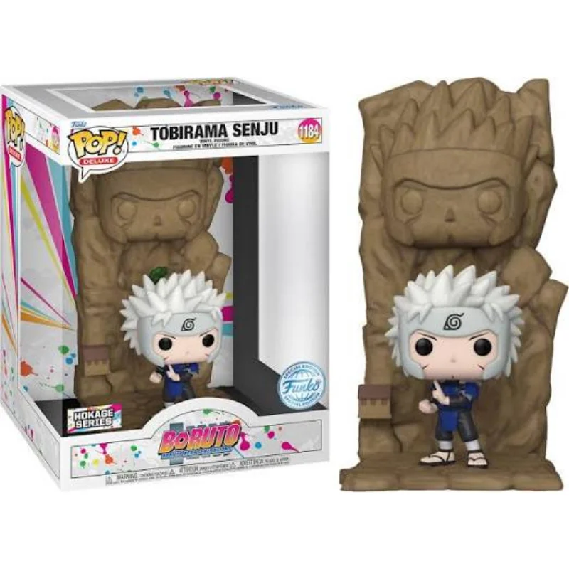 Funko Pop Deluxe Tobirama Senju con base de Naruto