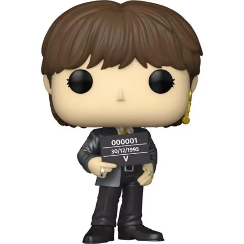 Figura Funko Pop V BTS Butter con traje negro