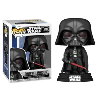 Funko Pop Darth Vader Star Wars con capa y máscara negra