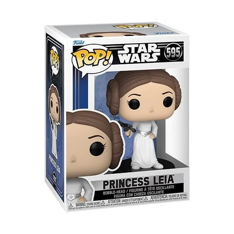 Funko POP Princesa Leia Star Wars vestido blanco