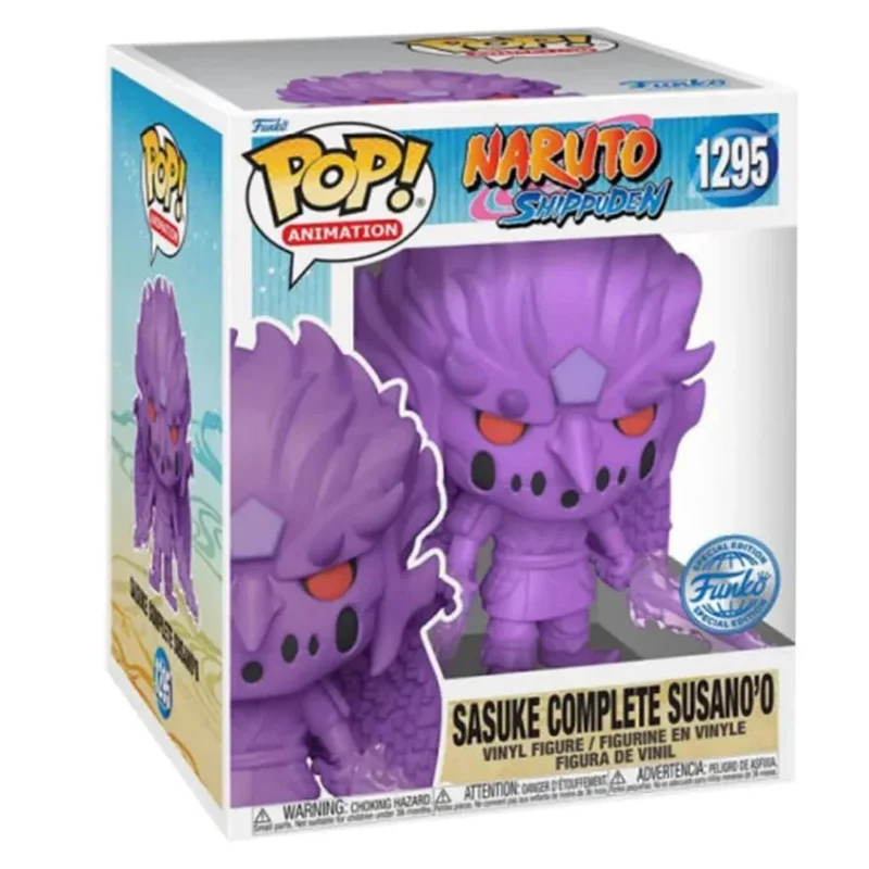 Funko Pop Sasuke Susano'o Completo Naruto Shippuden púrpura